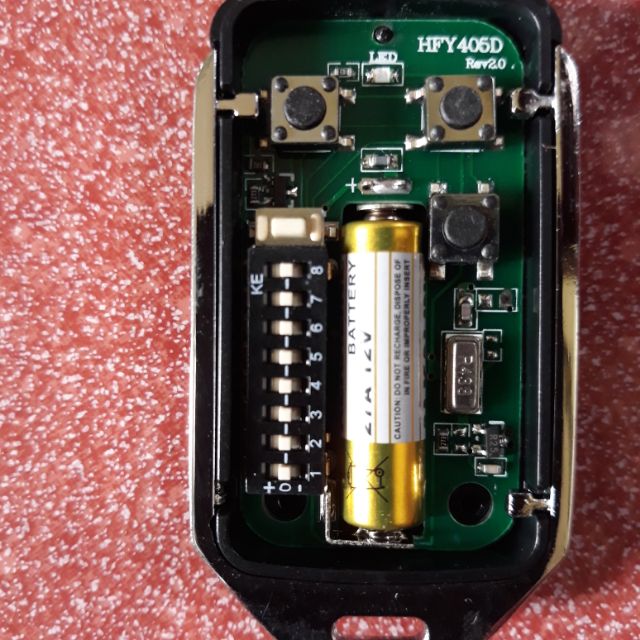 # Khóa cửa cuốn mã gạt 433 mhz siêu bền