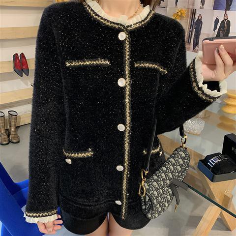 Áo Khoác Dạ Nhũ Cổ Bèo Cực Xinh | BigBuy360 - bigbuy360.vn