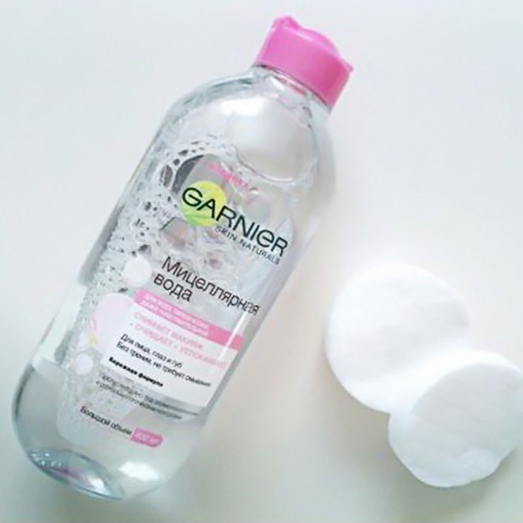 Tẩy trang Garnier Micellar Cleansing Water nắp hồng 400ml - Date mới nhất