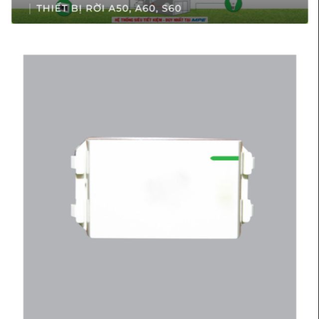Hạt công tắc 1 chiều mpe