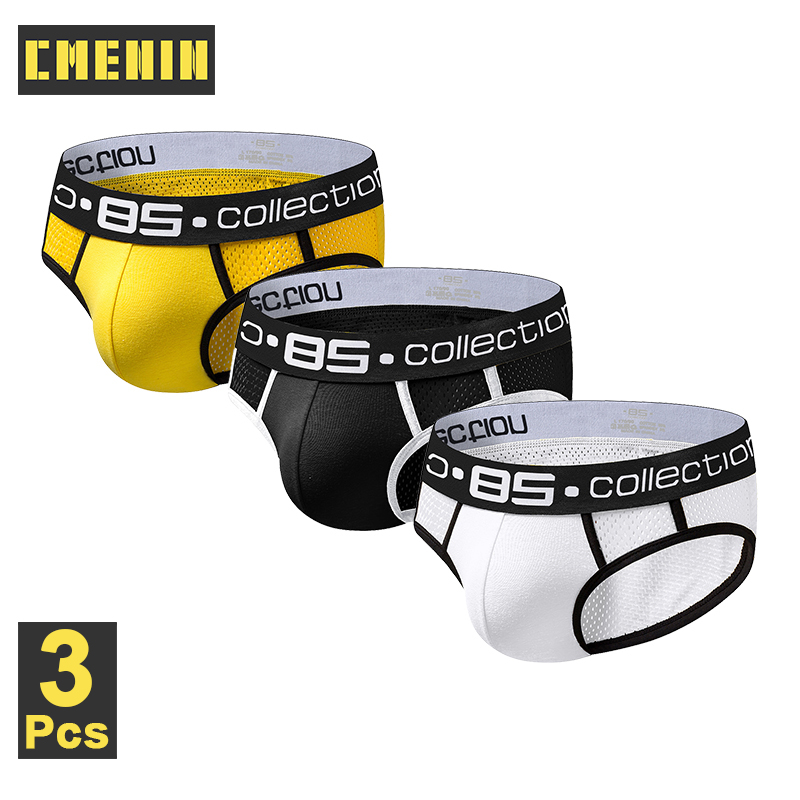 Bộ 3 quần lót co giãn tốt quyến rũ dành cho nam Bs107