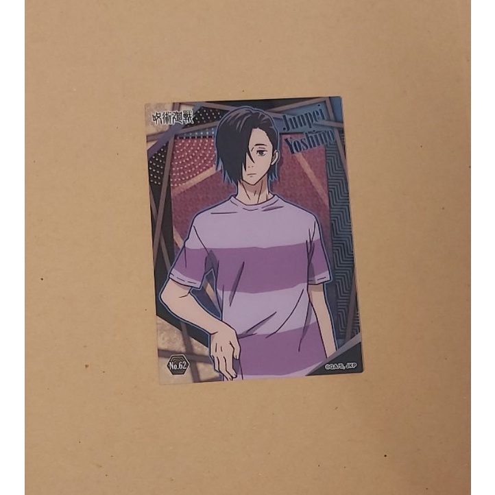 Card nhân phẩm Jujutsu kaisen chính hãng đã bóc sẵn
