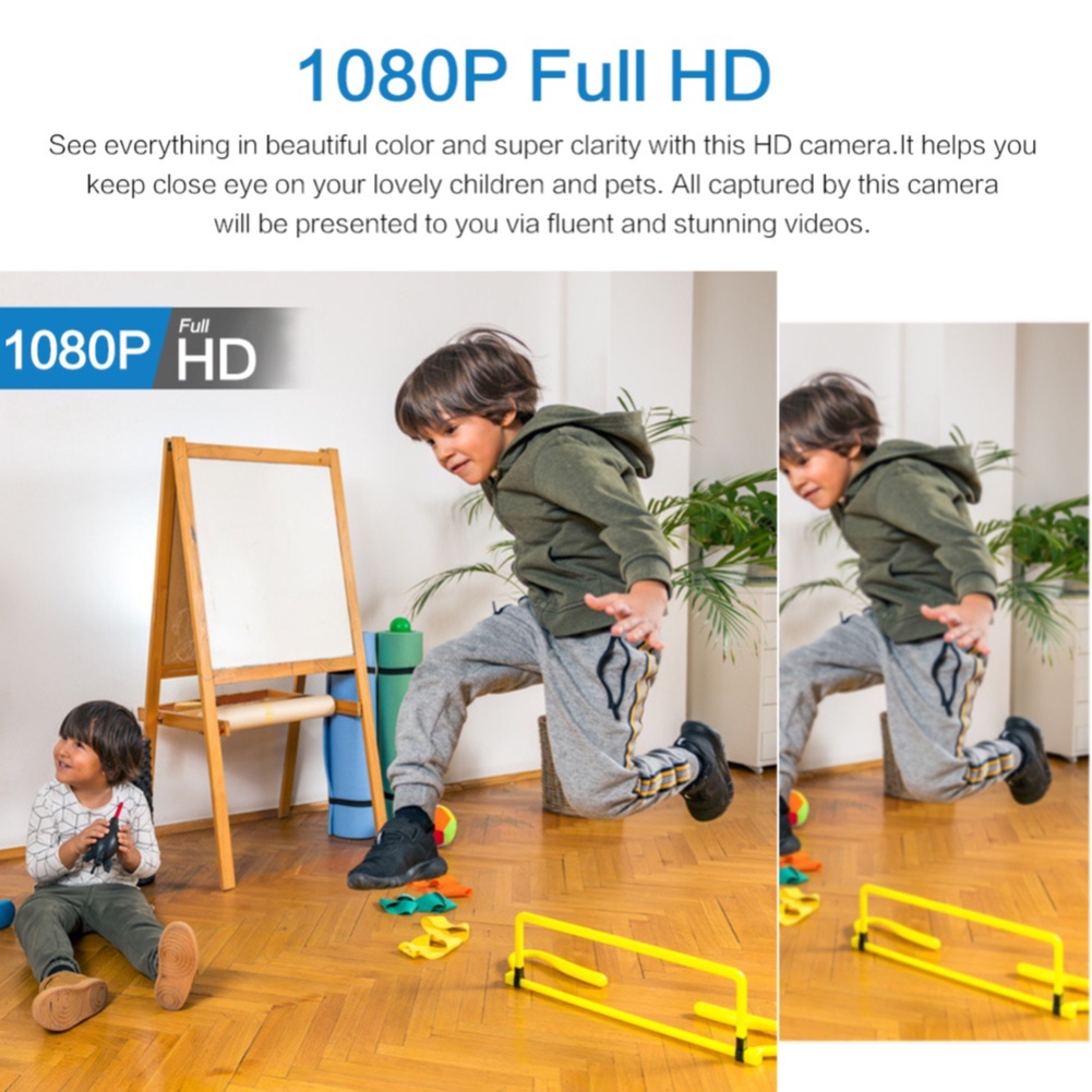 Camera mini HD 1080P V380 Pro IR Tầm nhìn ban đêm Camera IP Camera phát hiện chuyển động An ninh gia đình | BigBuy360 - bigbuy360.vn