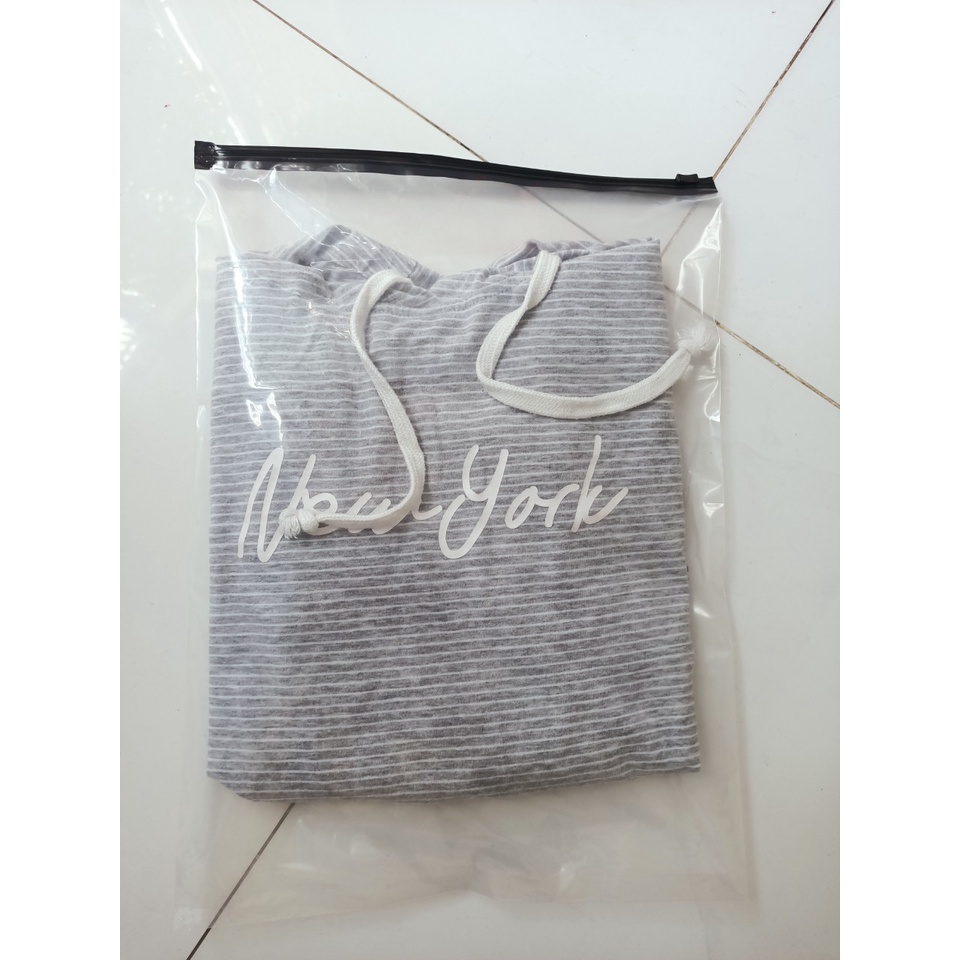 Túi Zip trong có khóa kéo đen  đựng quần áo, giày dép