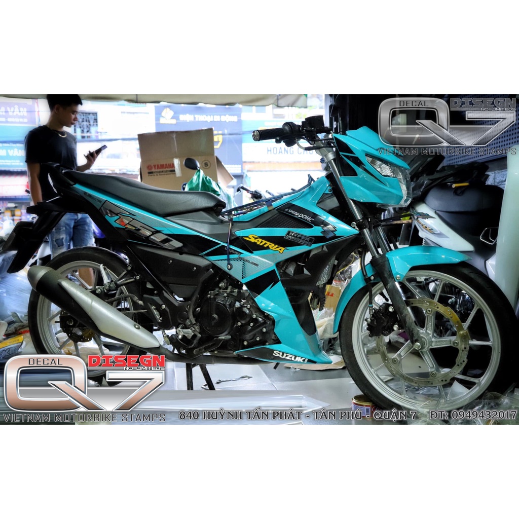 TEM RỜI RAIDER FI - XANH ĐEN