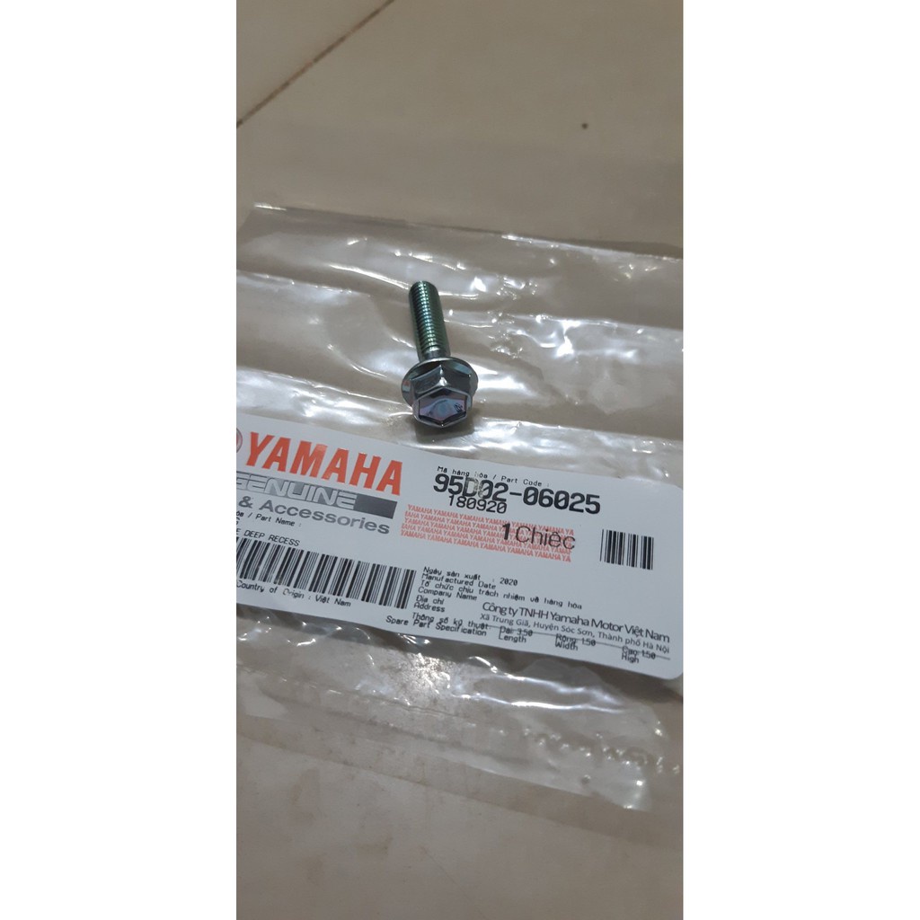 Ốc đầu khóa 10 zin chính hãng Yamaha