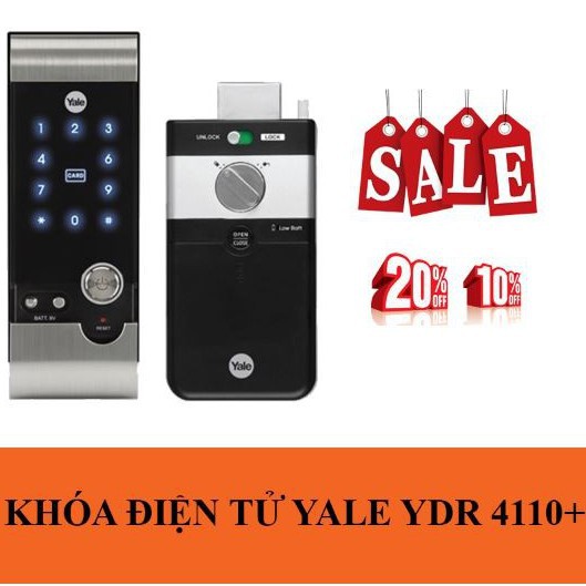 KHÓA ĐIỆN TỬ YALE YDR 3110+