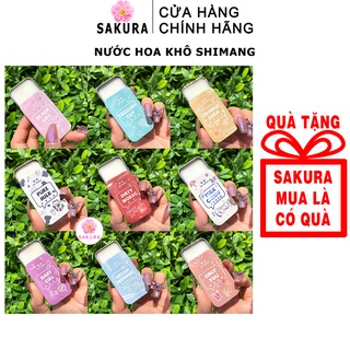 Nước hoa khô nam nữ  Shimang Daisy Dear Dạng Sáp Khô Shimang thơm lâu giá học sinh nội địa trung Sakura