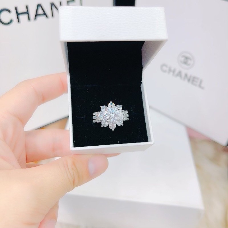Nhẫn đính đá 💋mã giảm giá và freeship 💋 Nhẫn đính đá nữ ảnh chụp thật của shop