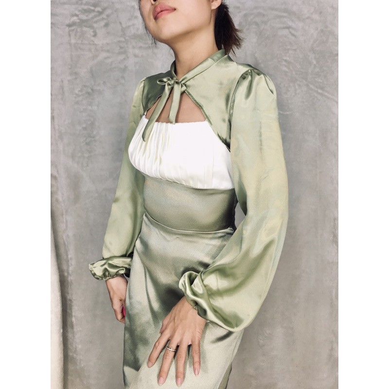 Áo khoác lụa