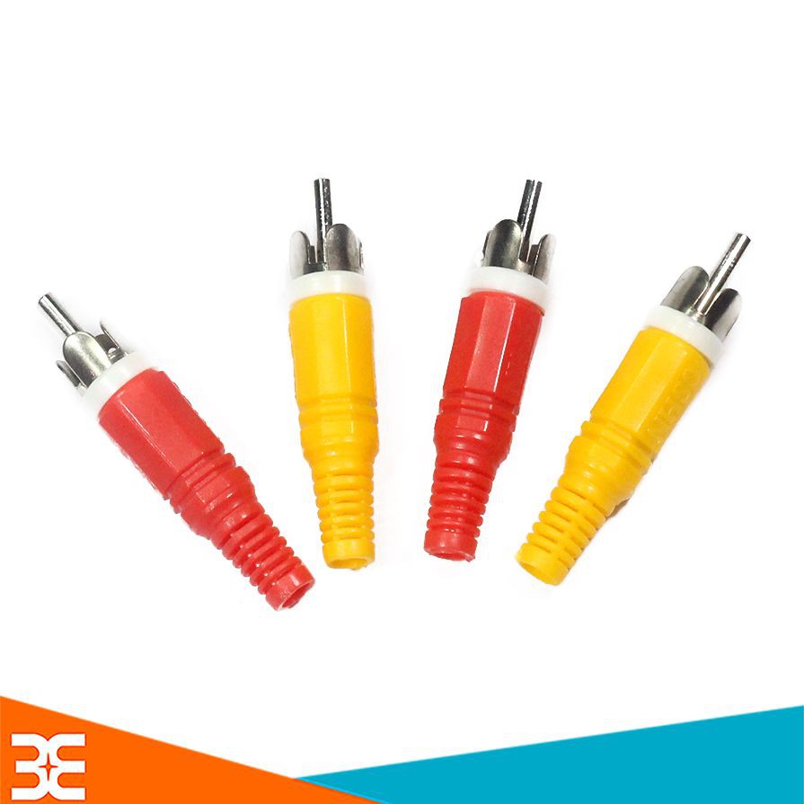 Bộ 4 Chiếc Jack Hoa Sen Đực ( 2 Đỏ- 2 Vàng )