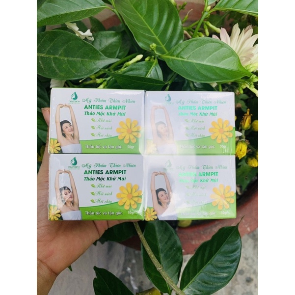 Thảo Mộc Khử Mùi Ngân Bình ngăn ngừa hôi nách