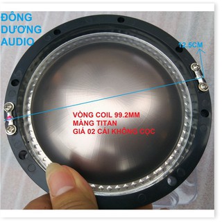 Côn loa treble kèn 99.2mm tròn - giá 2 cái - coil loa treble