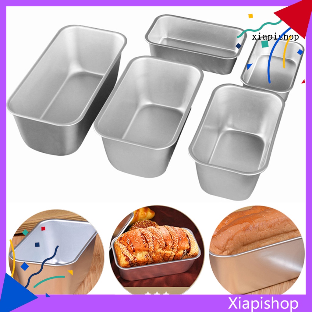 Khuôn Nướng Bánh Mì Hình Chữ Nhật Chất Liệu Hợp Kim Nhôm Chất Lượng Cao