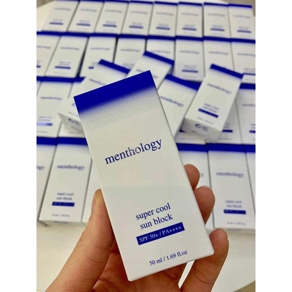 Kem Chống Nắng Menthology Super Cool Sun Blok SPF50+/PA++++ 50ml