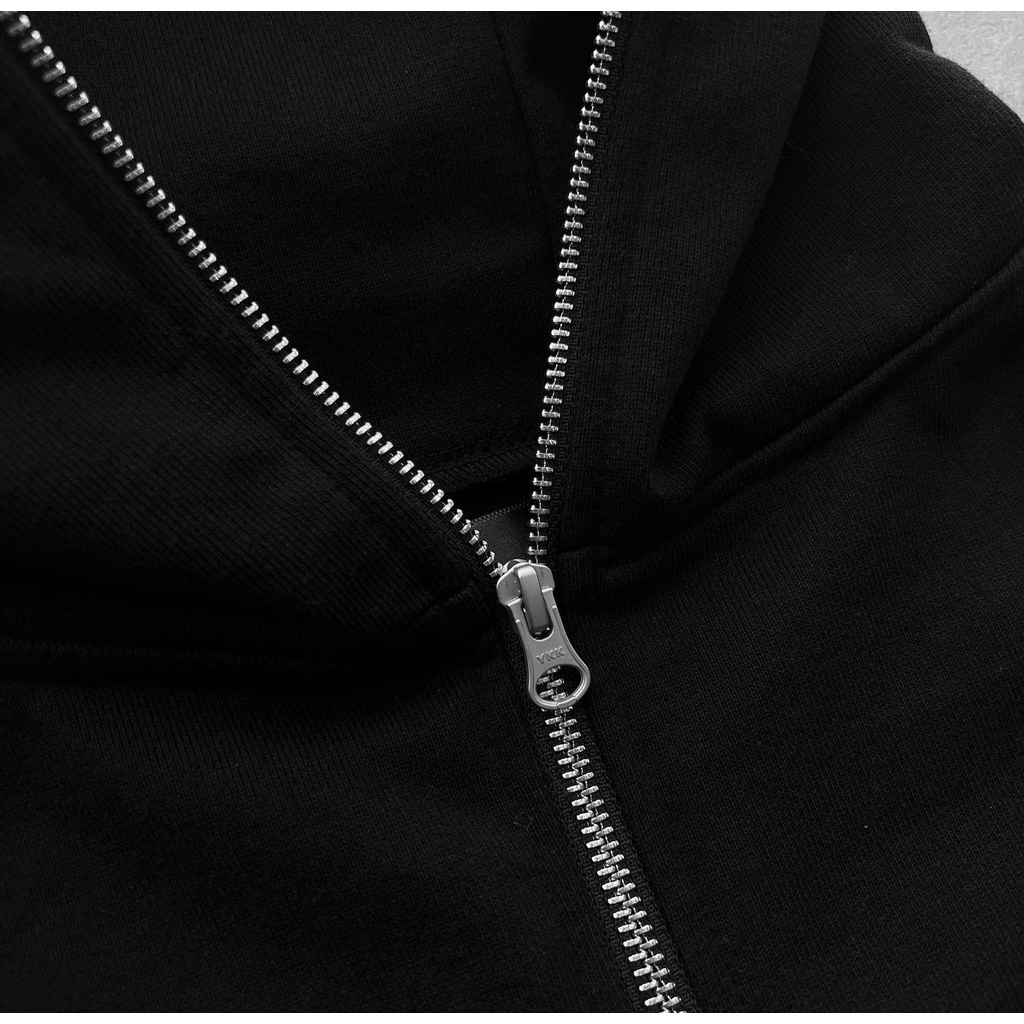 Áo Hoodie Premium "A" Thêu Xù Full Zip