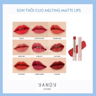 Son Thỏi Clio Melting Matte Lips