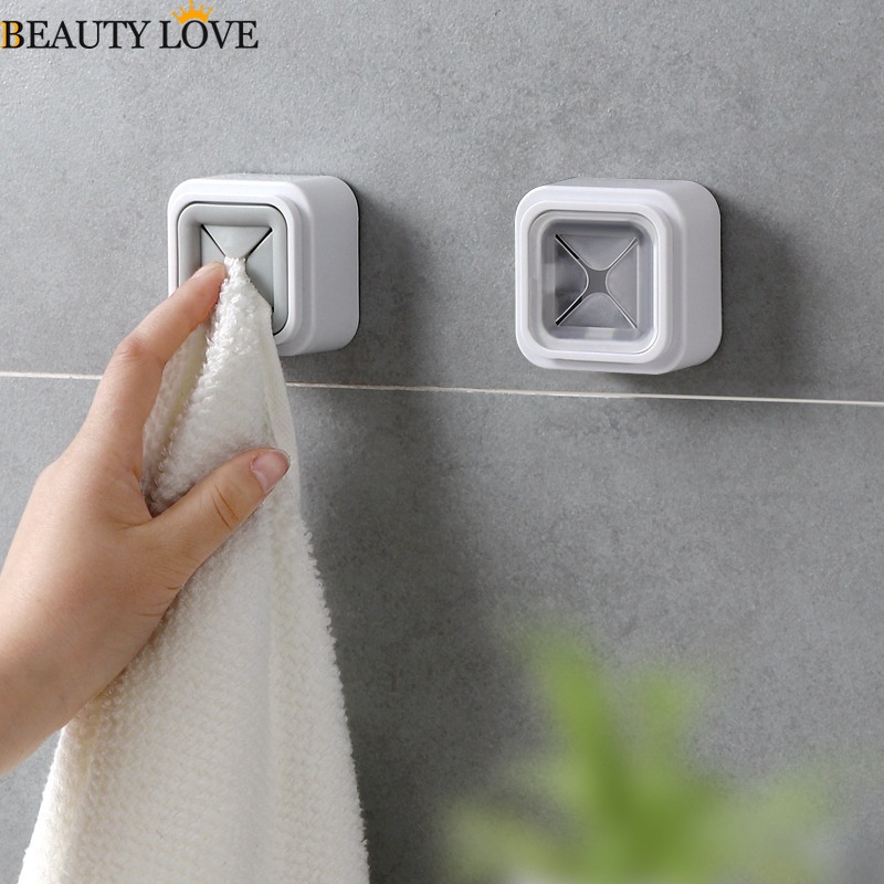 Giá Đỡ / Móc Treo Khăn Gắn Tường Tiện Dụng Cho Phòng Tắm / Nhà Bếp