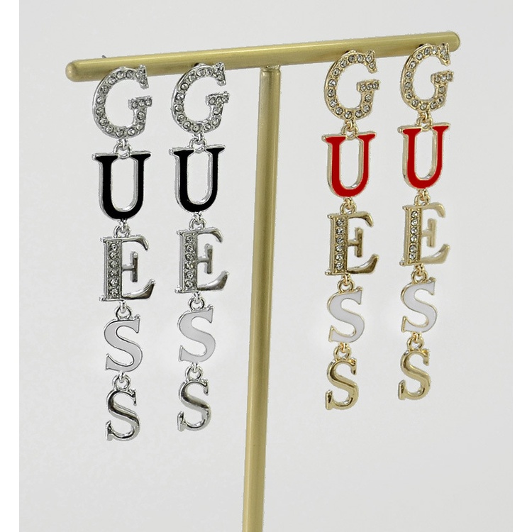 Khuyên Tai Hình Trái Tim Đính Đá Toàn Diện Phong Cách Âu Mỹ Thời Trang Mới Hỗn Hợp