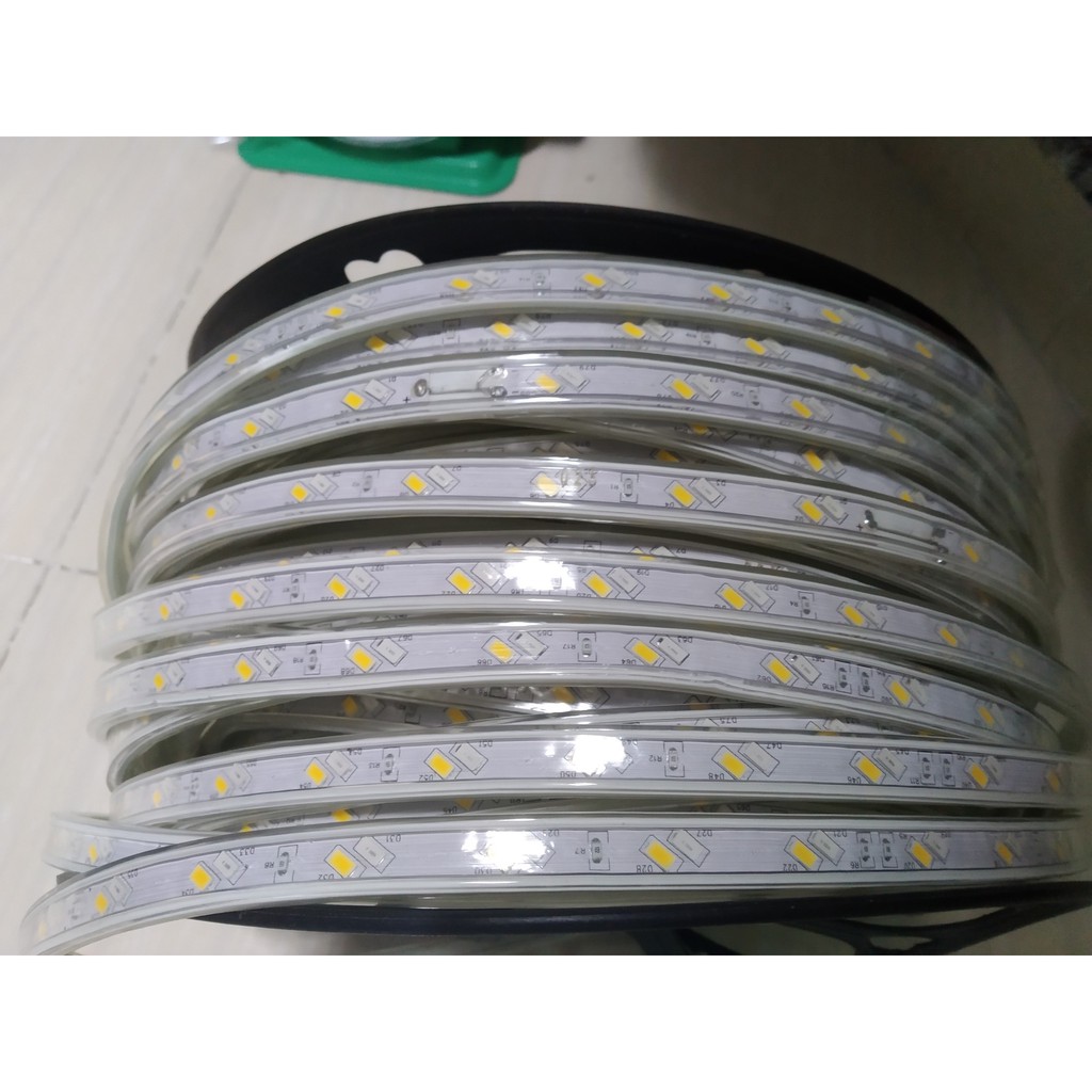 Combo 3m, 5m, 10m, 15m, 20m Led dây 2 hàng 2835 - 120 mắt  đấu sẵn nguồn