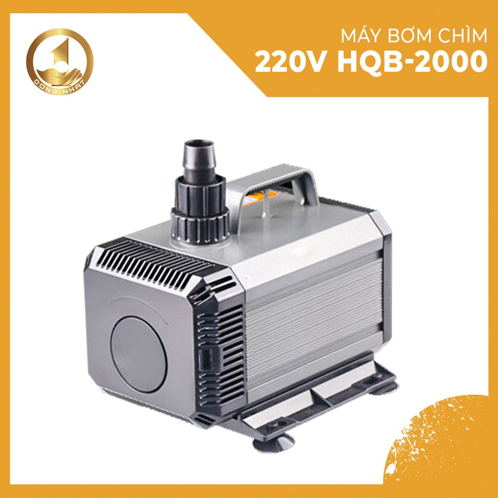 [XÃ TỒN][NHẬP MÃ MAYB001 GIẢM NGAY 5%]Máy bơm chìm 220V 24W HQB-2000,Hỗ trợ kỷ thuật trọn đời