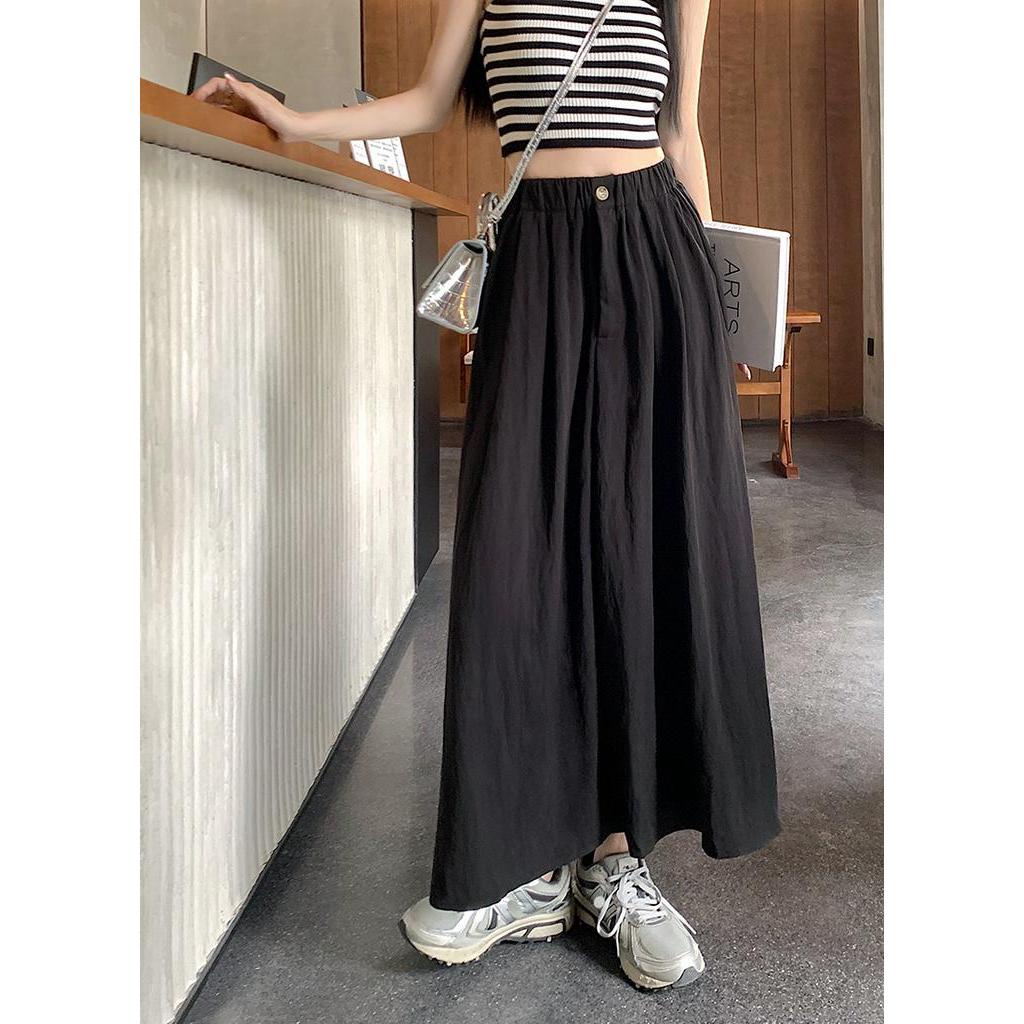Chân Váy Xếp Ly Lưng Cao Thời Trang Sành Điệu 64114