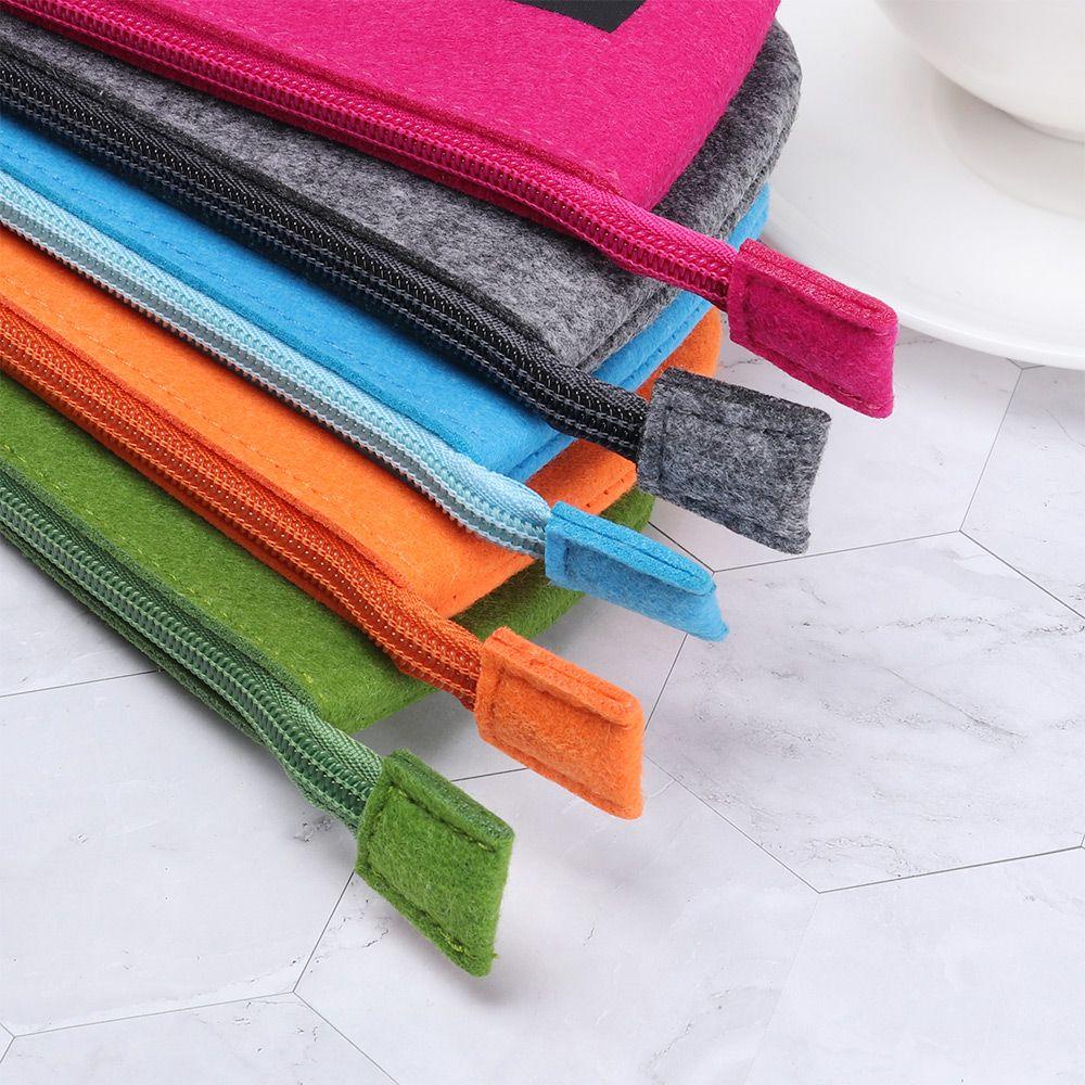 ORIENTLII Hộp Đựng Mắt Kính Có Dây Kéo Màu Sắc Ngọt Ngào