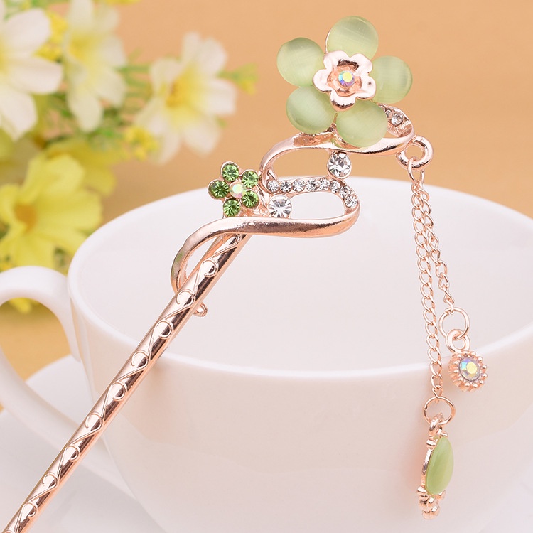 Kẹp Tóc Hình Bông Hoa Kiểu Dáng Đơn Giản Cho Nữ
