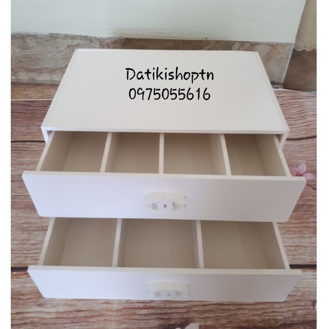 Tủ chia tiền thu ngân 2 tầng