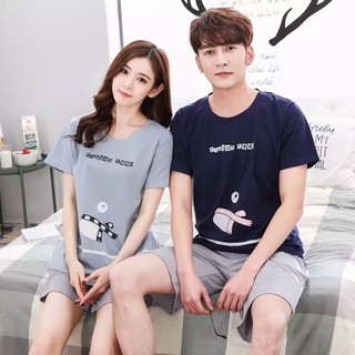 (HÀNG ORDER) Đồ ngủ đôi M0117