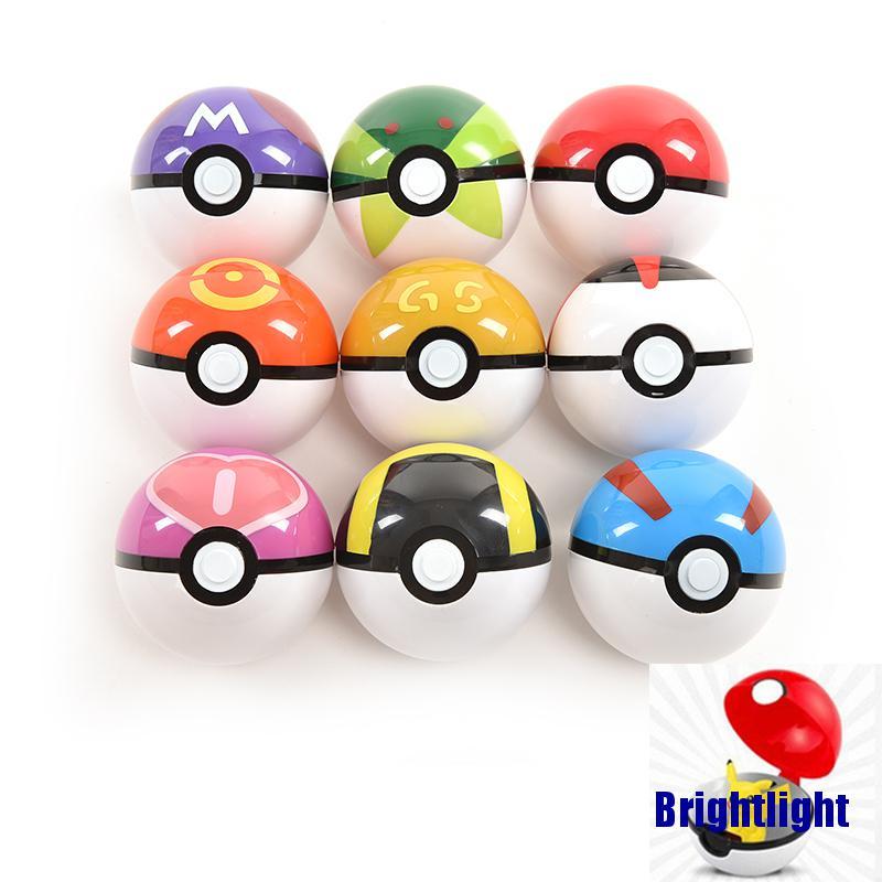 (Hàng Mới Về) 1 Quả Bóng Pokemon Bằng Nhựa Cho Trẻ Em