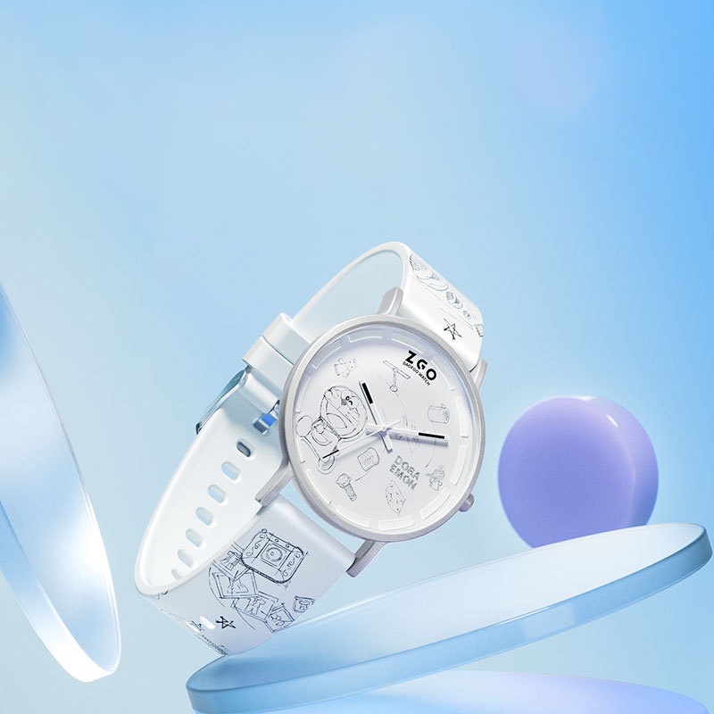 Đồng Hồ Đeo Tay Doraemon 100% Chính Hãng Chống Thấm Nước Chống Trầy Xước 30M Dành Cho Nữ 121 / 8592