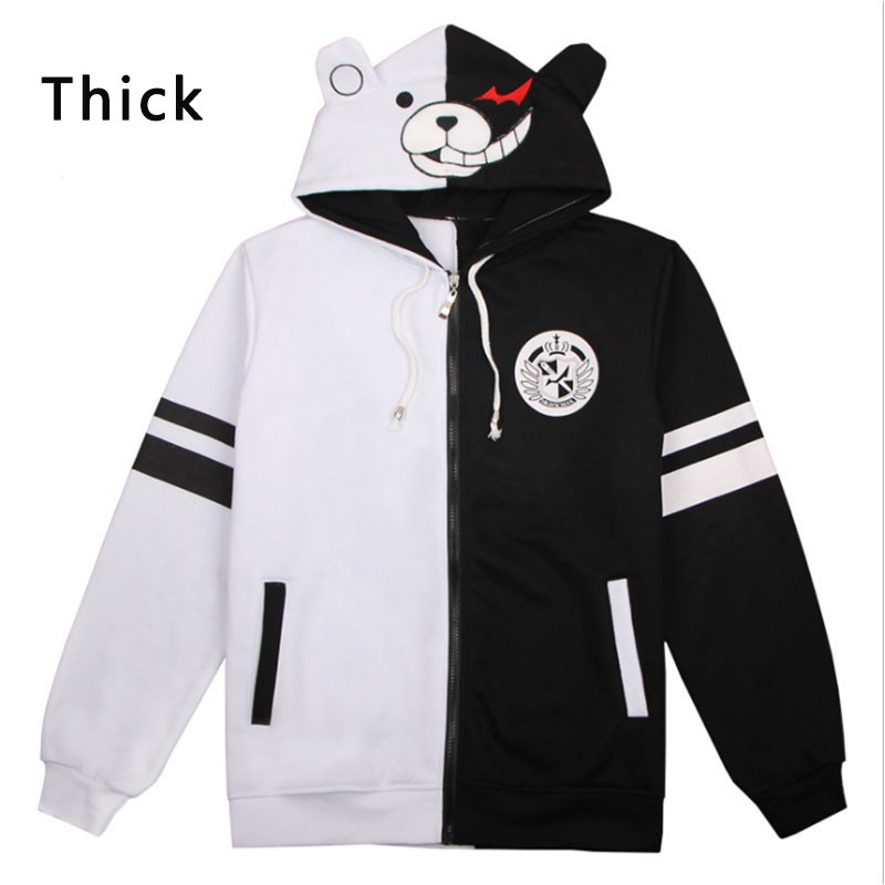 Áo khoác hóa trang nhân vật Monokuma trong Danganronpa: Trigger Happy Havoc Cosplay