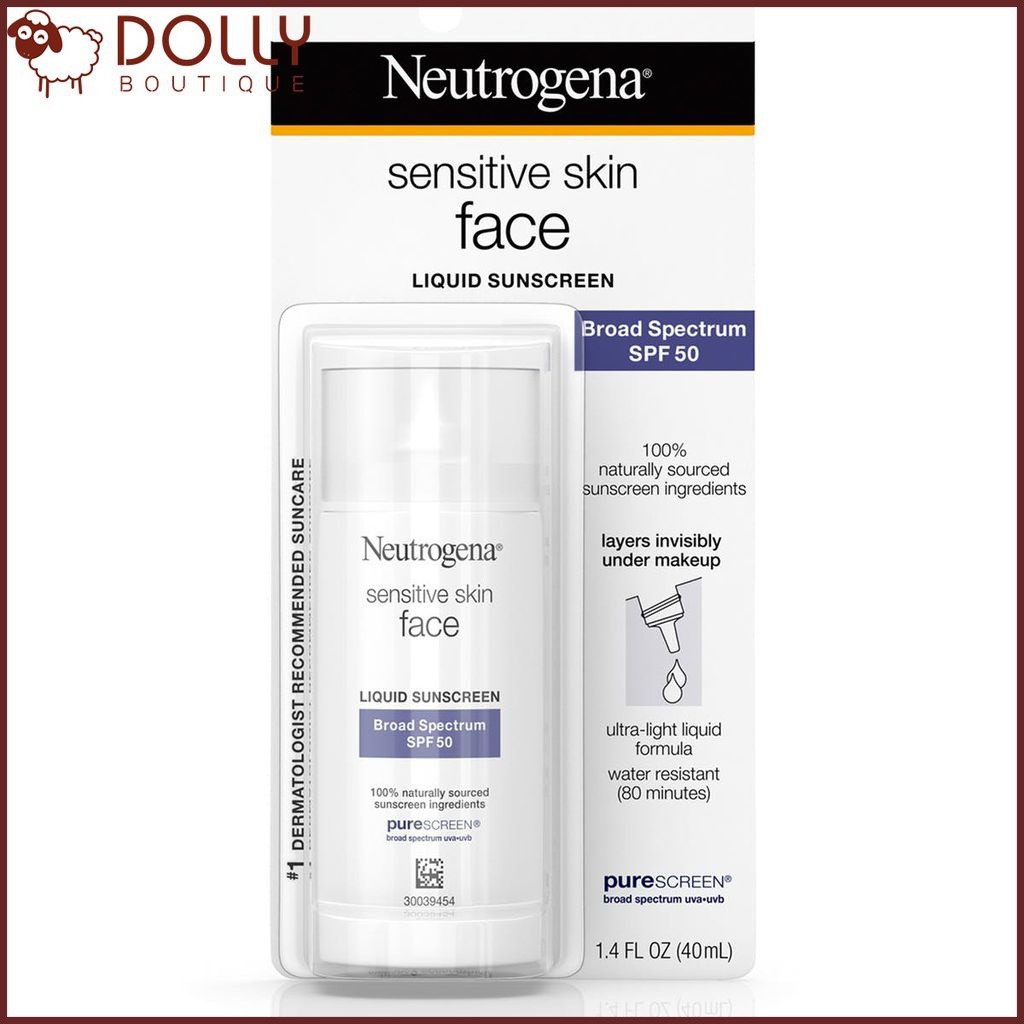 KEM CHỐNG NẮNG NEUTROGENA PURE & FREE LIQUID SUNSCREEN SPF50