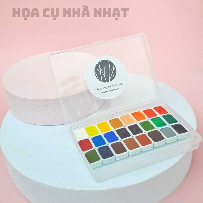 Pocket màu nước GIORGIONE Premium 12/24 màu