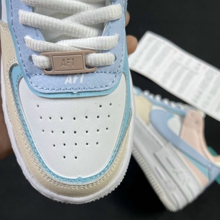 [sneaker4m] giày sneaker af1 shadow hồng xanh nữ