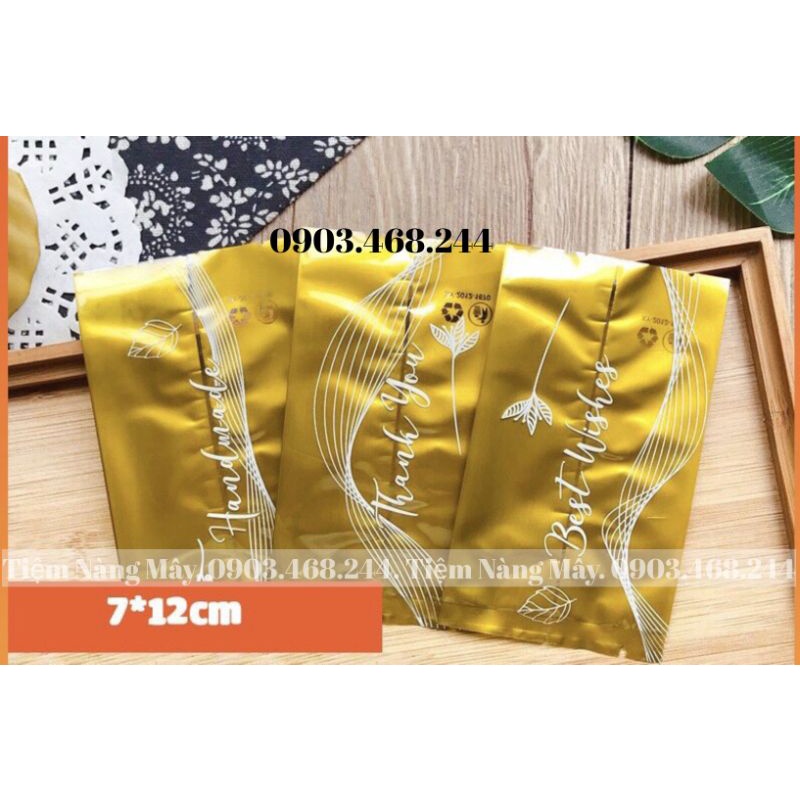 Túi đựng bánh gạo lứt,bánh dứa vàng đồng 100c