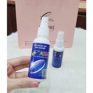 Nước lau kính cận, kính mát dạng xịt (Mẫu mã về theo từng đợt)