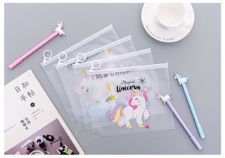 Túi đựng bút hình unicorn