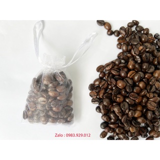 Túi thơm khử mùi cà phê hạt nguyên chất 100%