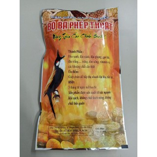 Cám Chào Mào Bộ Ba Phép Thuật 200gr - Thức Ăn Chim Cao Cấp