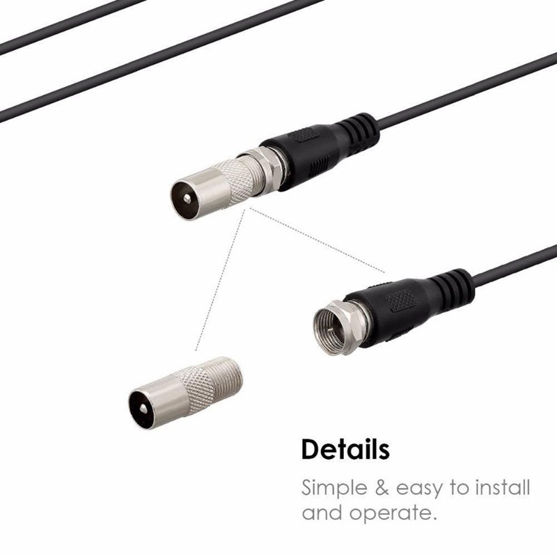 Ăng Ten TV Trong Nhà 25Db HD Tầm 1500 Dặm 4K 1080P Và Phụ Kiện