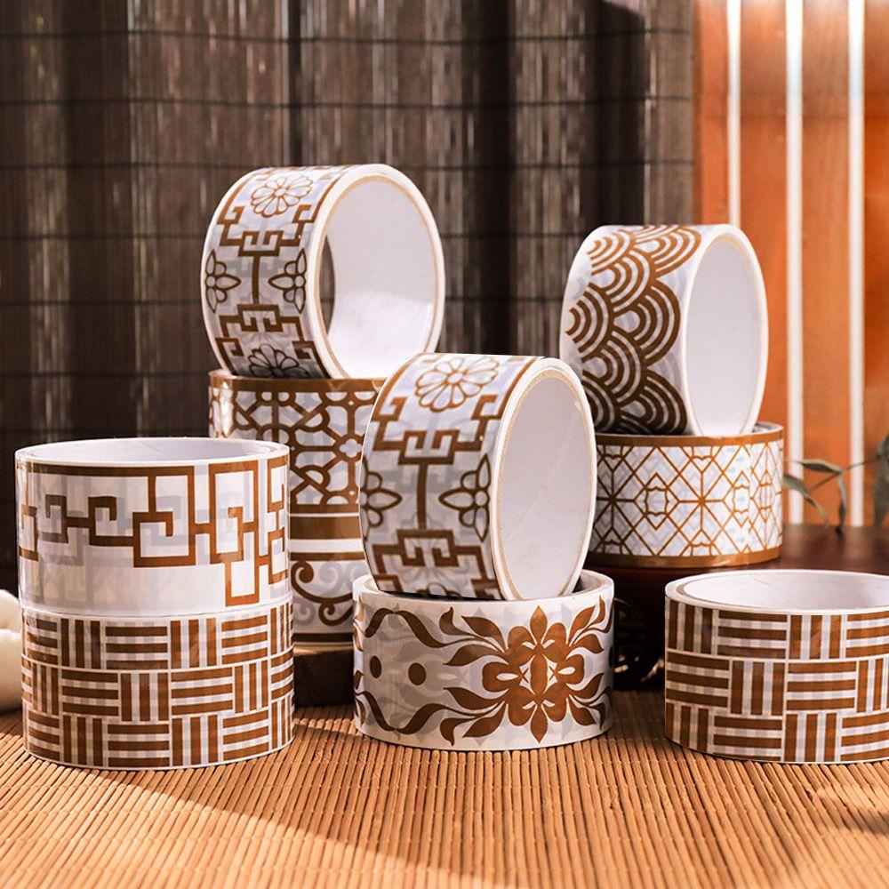 CHOOKEY Cuộn Băng Dính Trang Trí Sổ Lưu Niệm DIY