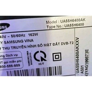 Bo mạch nguồn UA55H6400