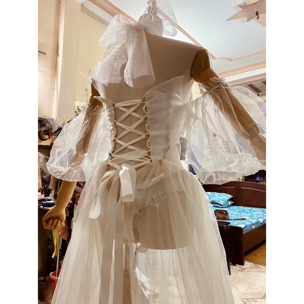 Váy lolita/sare, váy tiệc, cài tóc lolita