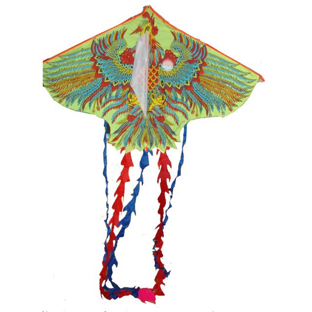 [ICLN9 giảm 5K cho đơn hàng 50k]  Diều Phượng Hoàng lửa, Diều Phụng Hoàng 5 đuôi cánh to tặng kèm dây