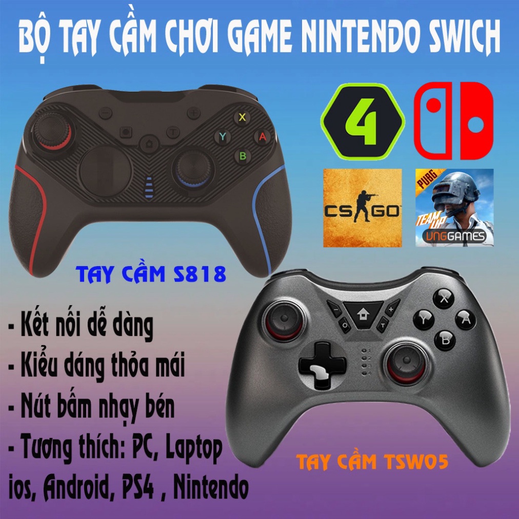 ✅Bản nâng cấp Xbox-360Tay cầm chơi game fifa online 4 Nintendo TSW05 Full Box Có Rung, Tay Cầm fo4 có dây PC, Laptop