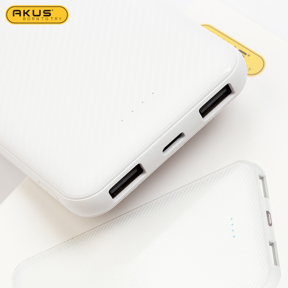 Pin Dự Phòng Chính Hãng Akus 12.000 mAh B12.bảo hành 12 tháng