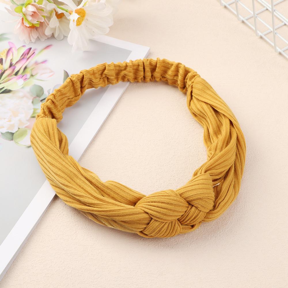 1 Băng Đô Dệt Kim Co Giãn Phong Cách Thể Thao Thời Trang Cho Nữ