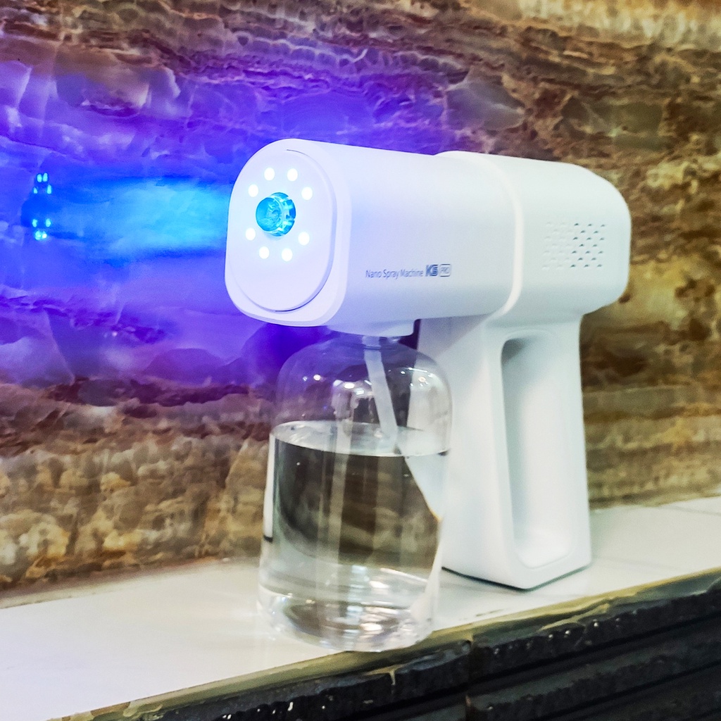 Máy Phun KHỬ KHUẨN Chính Hãng K5PRO 8 Mắt LED - Mẫu VIP  Bảo hành 24 tháng